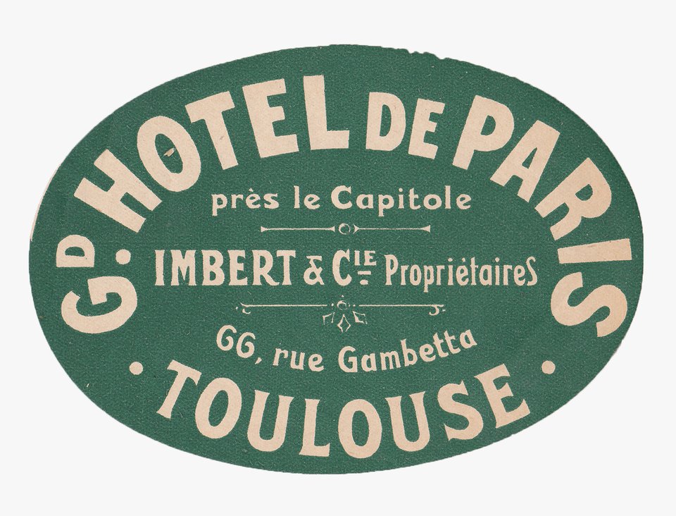 Grand Hotel de Paris – Vintage poster – ANONYMOUS – None