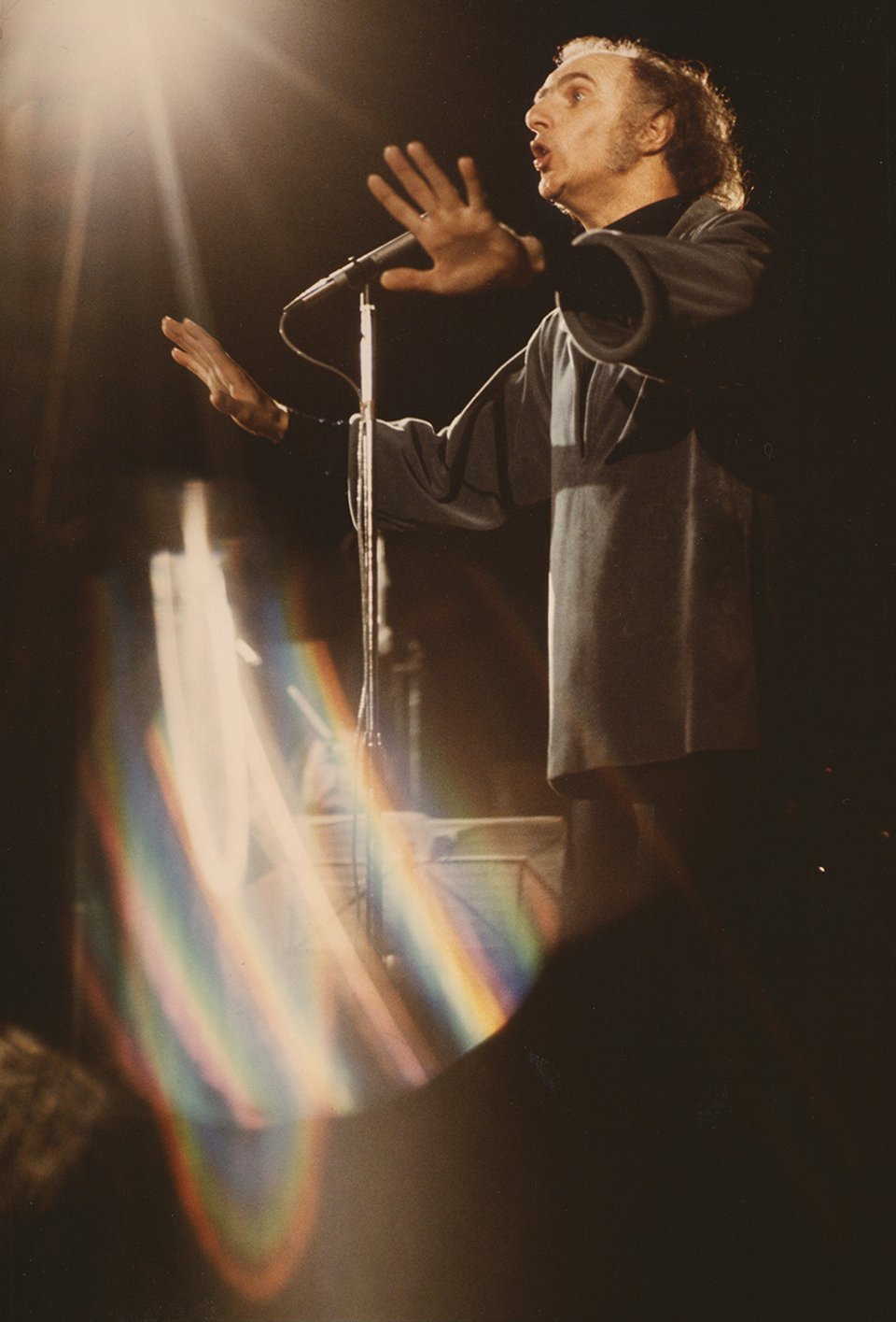 Gilles Vigneault, Geneva – Original photographs – Dany GIGNOUX – 1977