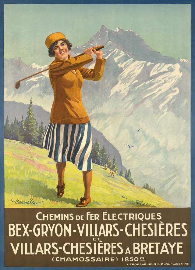 Bex-Villars-Chésières et Villars-Chésières à Bretaye, Chemins de fer électriques