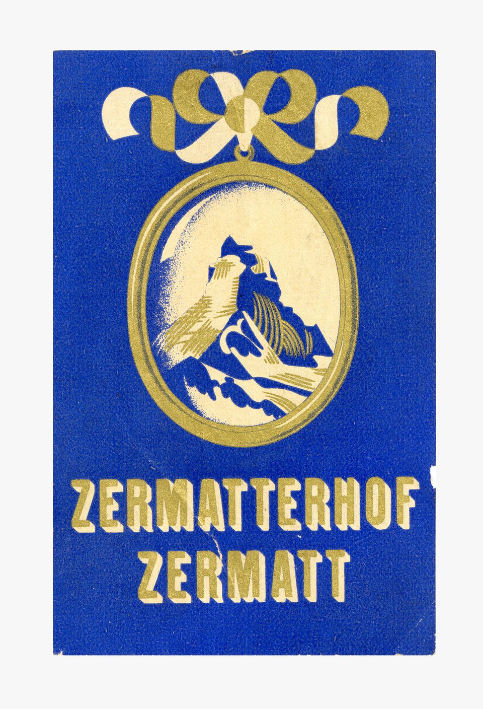 Zermatterhof Zermatt – Affiche ancienne – ANONYMOUS – None
