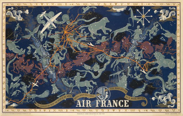 Air France, De jour et de nuit, De nuit et de jour, Dans tous les ciels