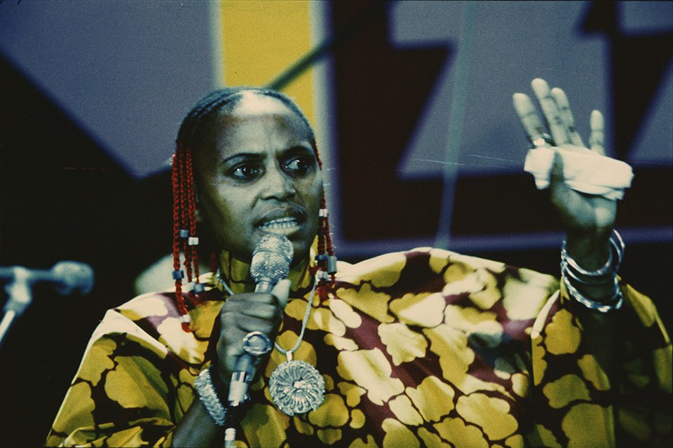 Miriam Makeba, Montreux – Original photographs – Dany GIGNOUX – 1978