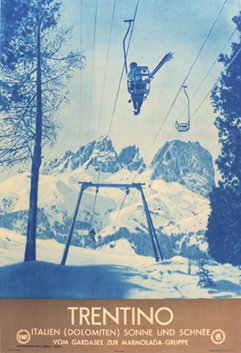 Trentino, Italian Dolomiten, Sonne und schnee