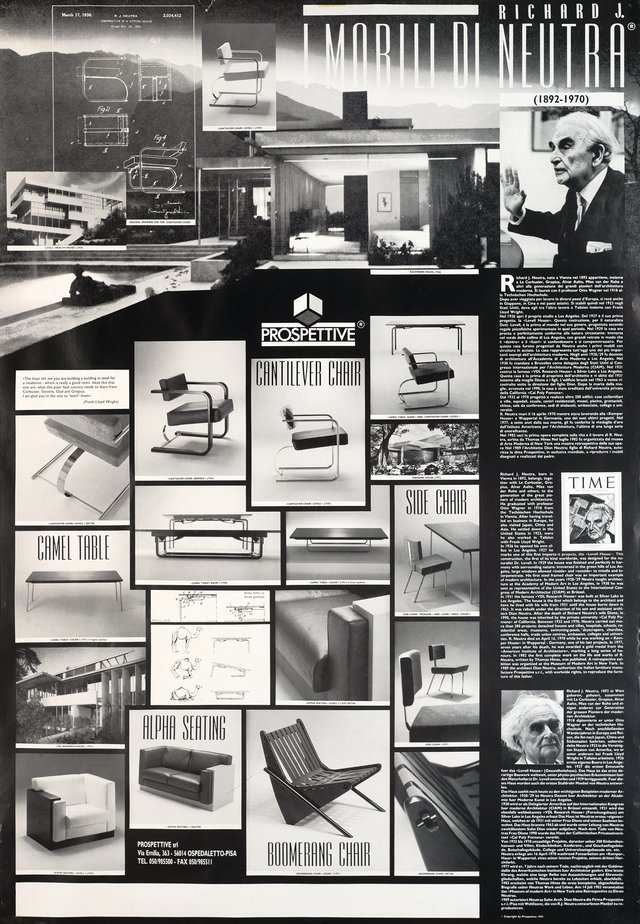 Mobili di Richard J. Neutra