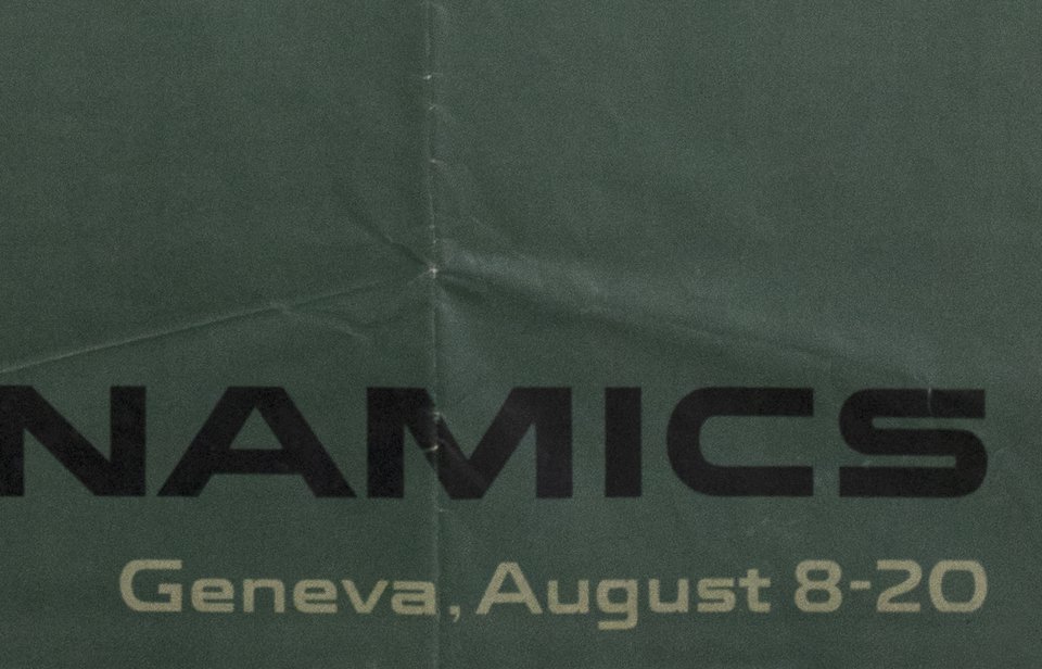 General Dynamics, Atoms for peace, electrodynamics, Geneva, August 8-20