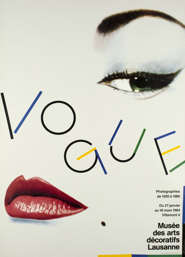 Photographies de 1920 à 1980, magazine Vogue