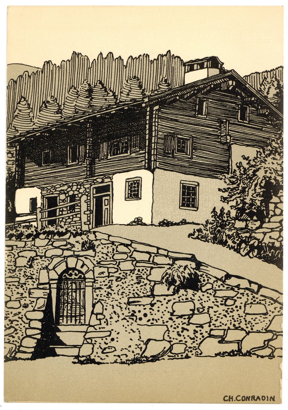 Solis, Carte Mono – Vintage poster – CH. CONRADIN – 1907