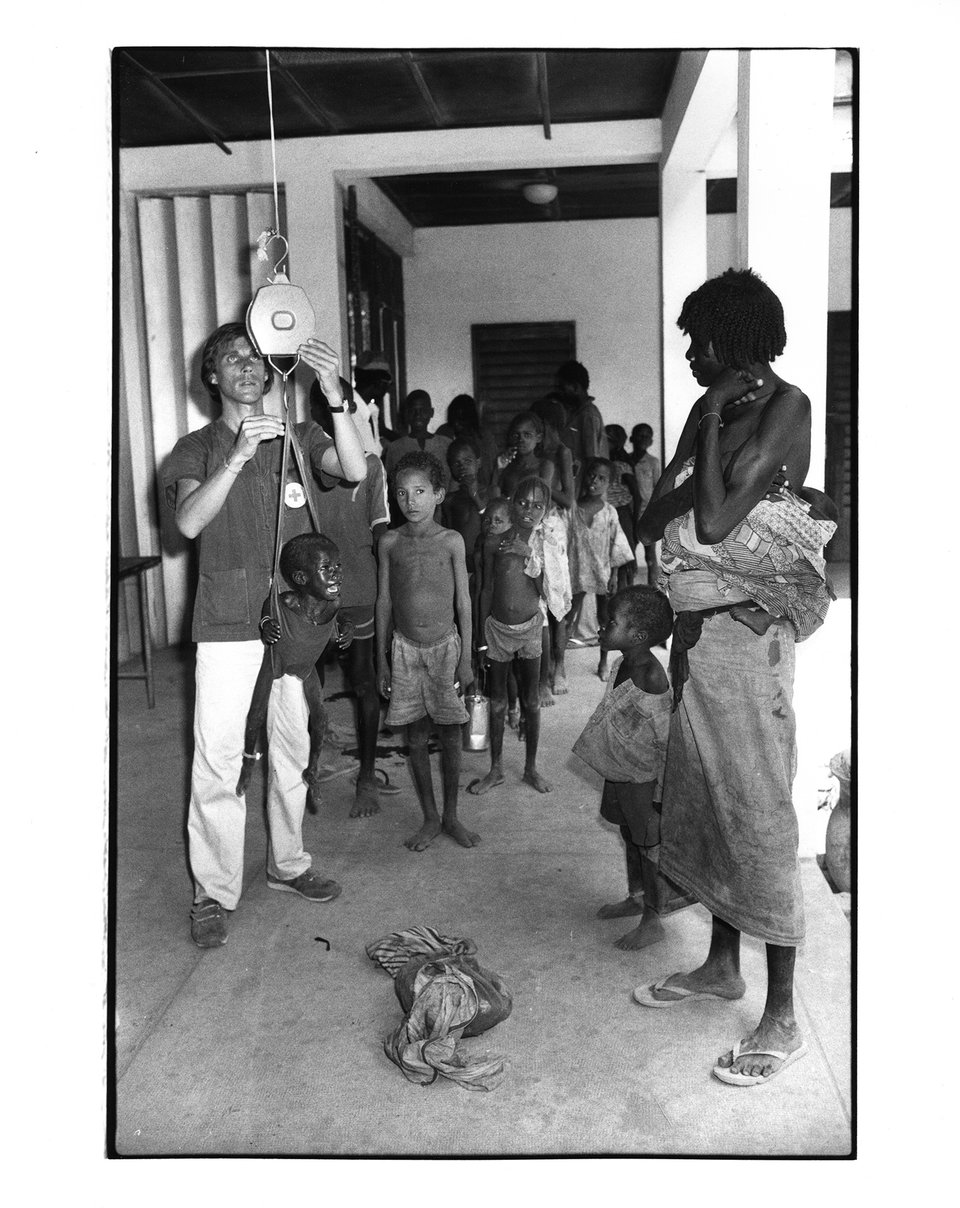 Mission CICR, Tchad – Photographies originales – Dany GIGNOUX – 1982