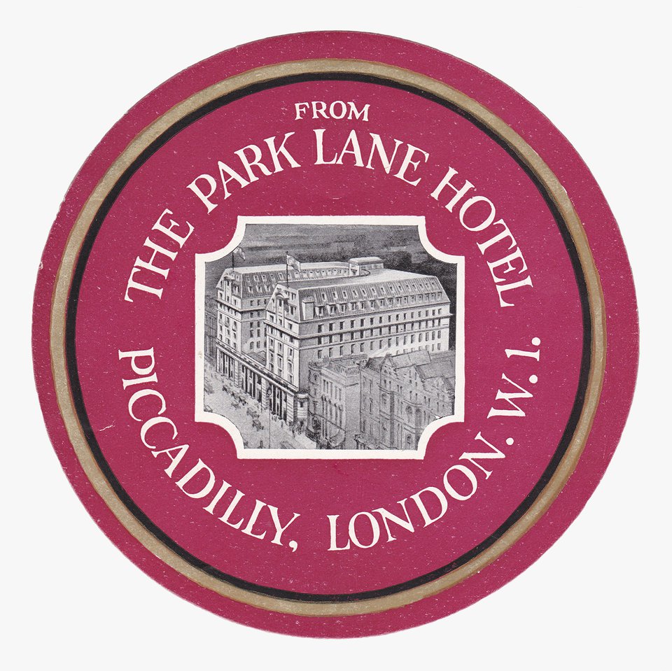 The Park Lane Hotel – Affiche ancienne – ANONYMOUS – None