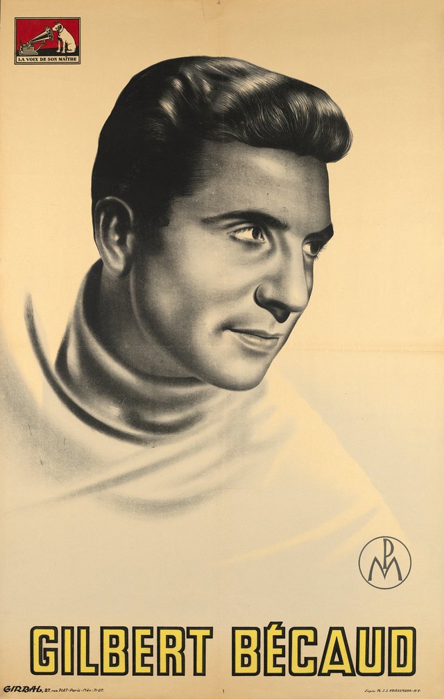 Gilbert Bécaud, La voix de son maître