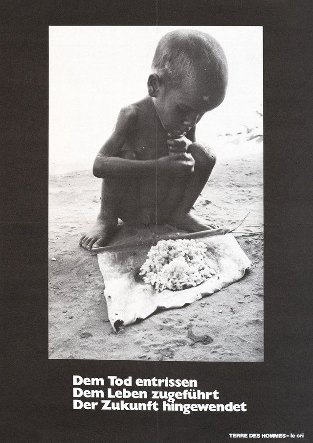 Dem tod entrissen, Dem leben zugeführt, Der zukunft hingewendet, Terre des Hommes - Le Cri