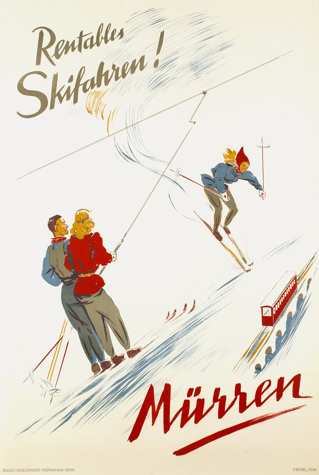 Mürren, Rentables Skifahren
