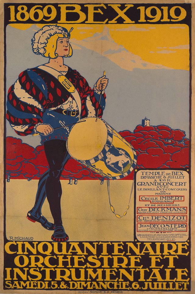 Bex, 1869-1919 Cinquantenaire orchestre et instrumentale