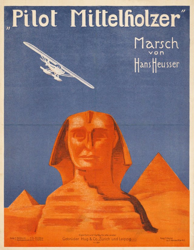 Swissair "Pilot Mittelholzer" - Marsch von Hans Heusser