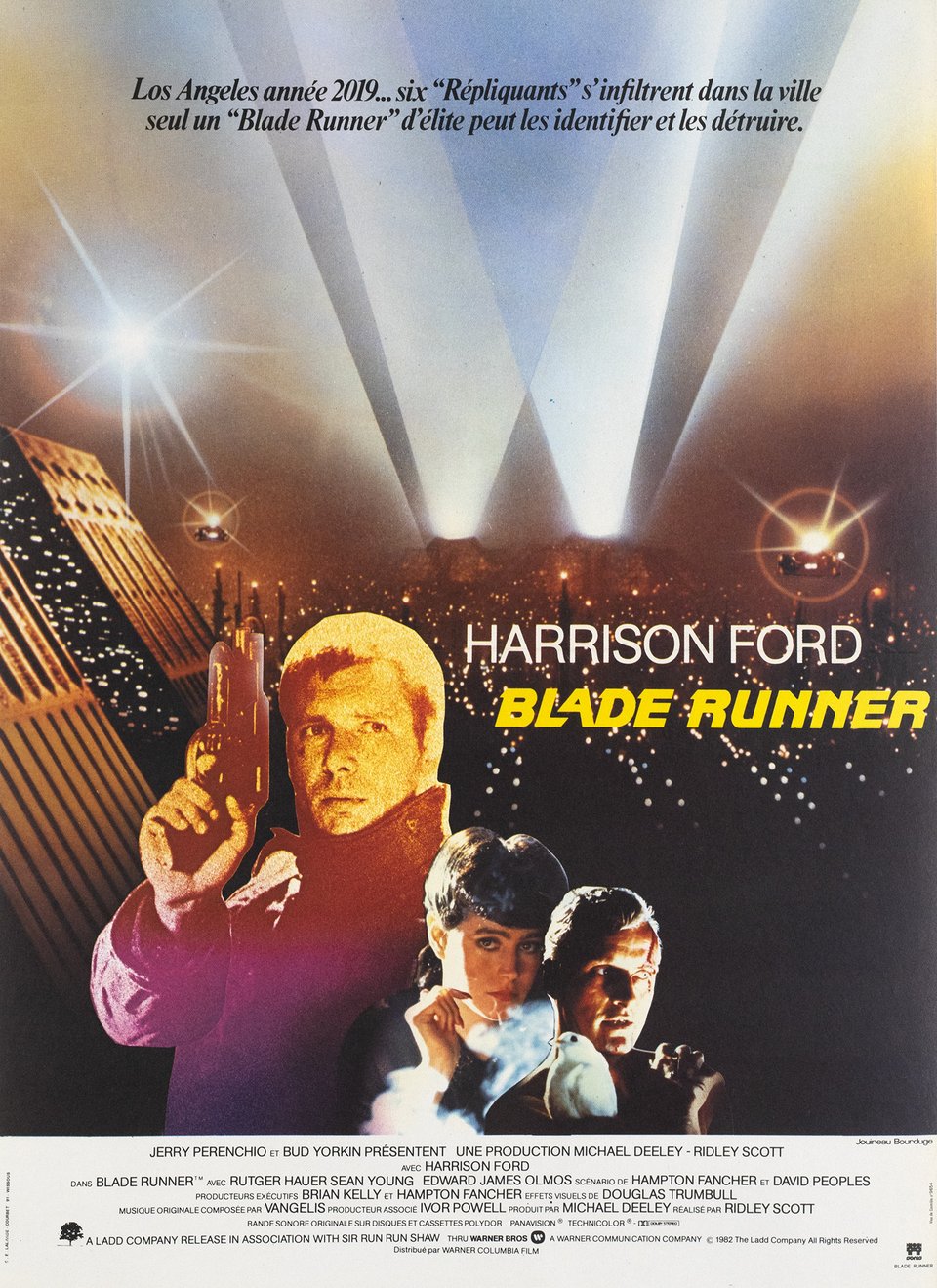 Blade Runner, RIdley Scott – Vintage poster – ANONYMOUS – 1982