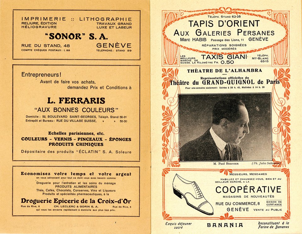 Alhambra, Le grand Music-Hall Genevois