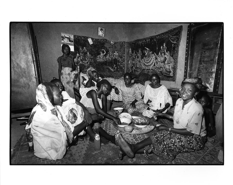 Baptême à N'Djamena, Tchad – Photographies originales – Dany GIGNOUX – 1982