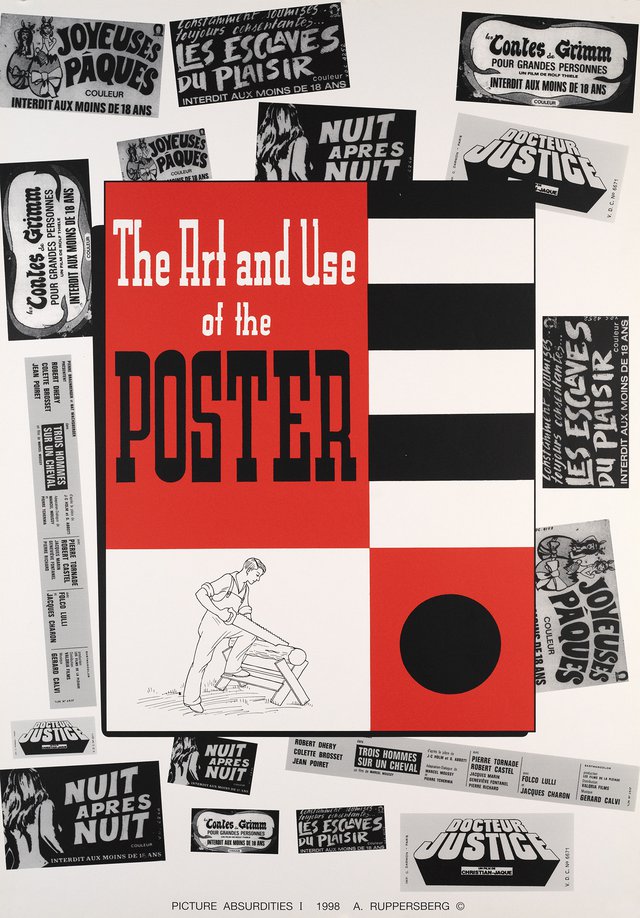 The Art and use of the Poster, Picture absurdities, Allen Ruppersberg