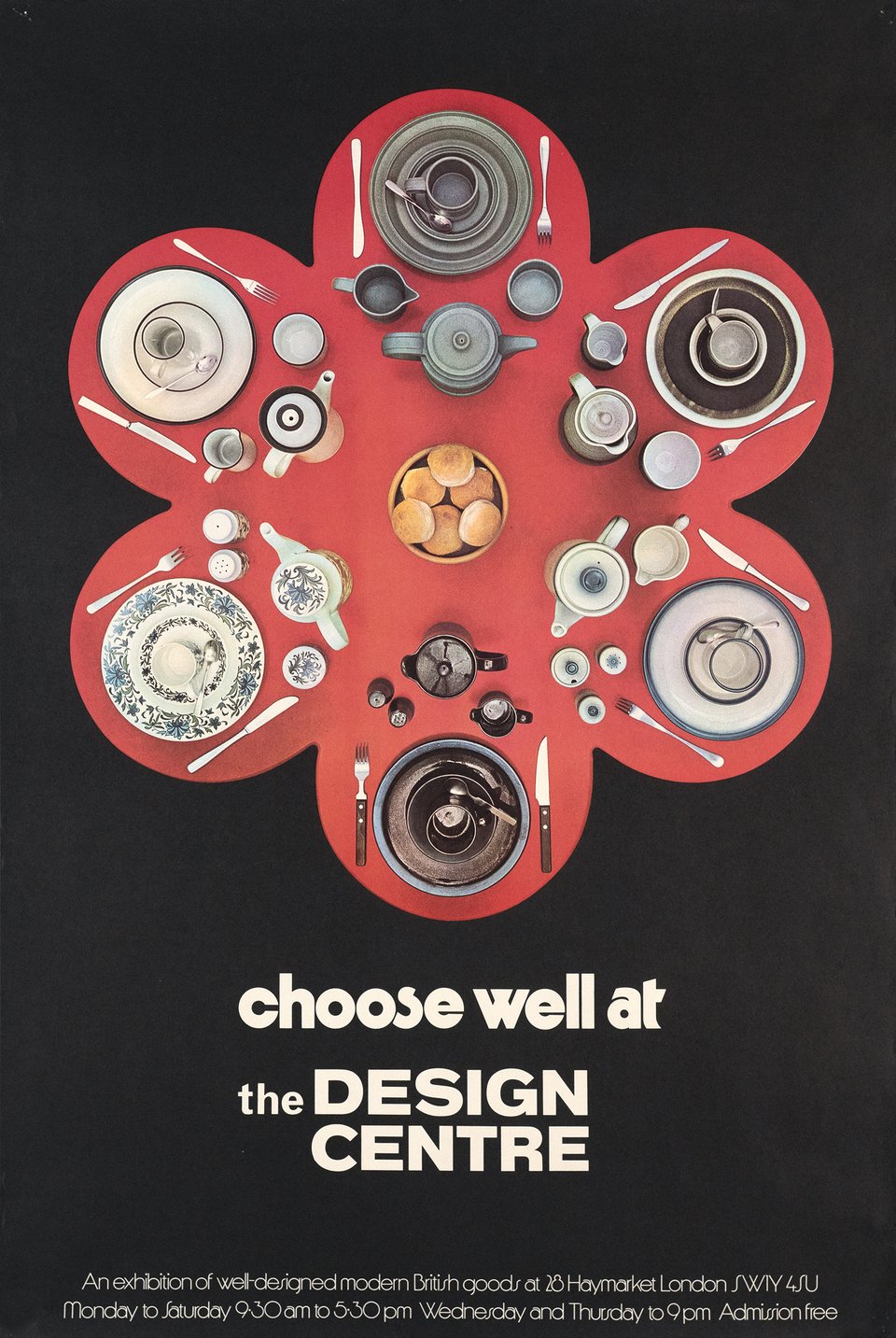 Choose well at The Design Centre – Vintage poster – ANONYMOUS – 1975