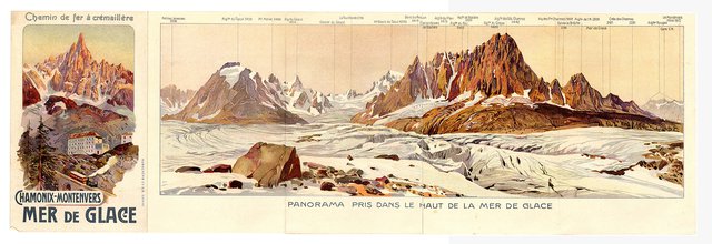 Chemin de fer à crémaillère, Chamonix-Montenvers Mer de Glace.