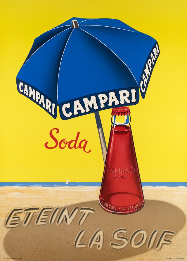 Campari soda, Eteint la soif