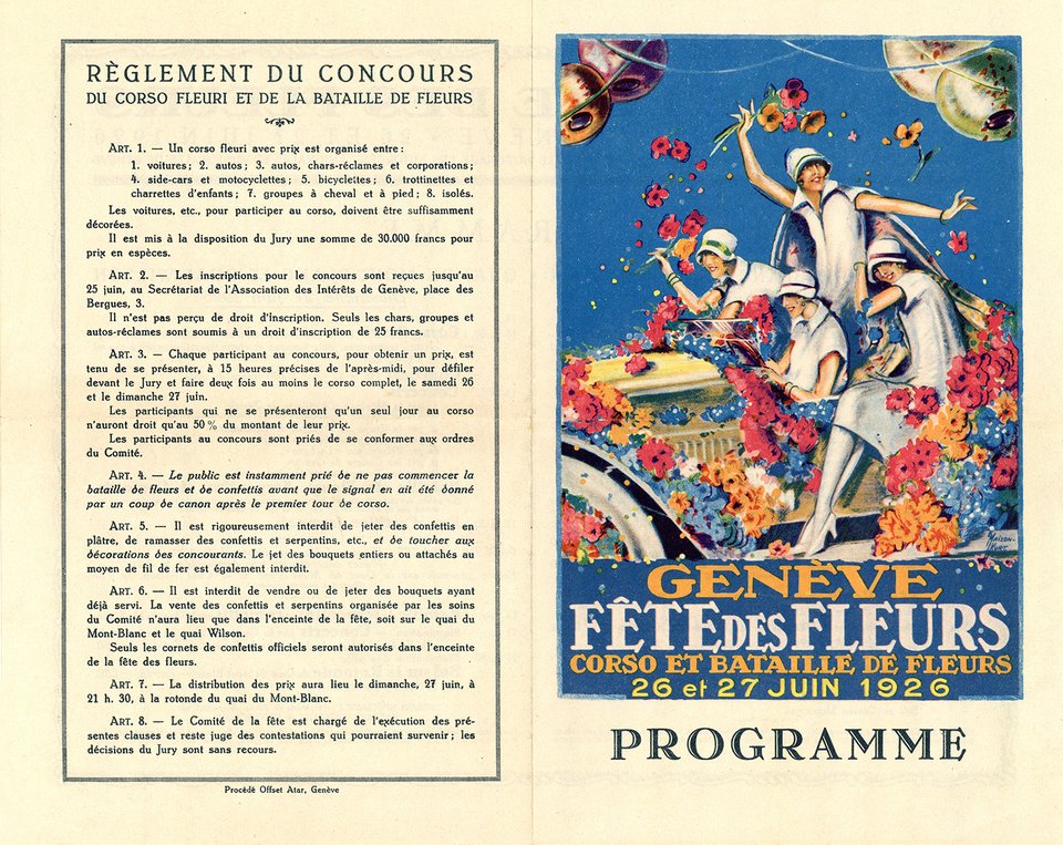 Genève, Fête des fleurs