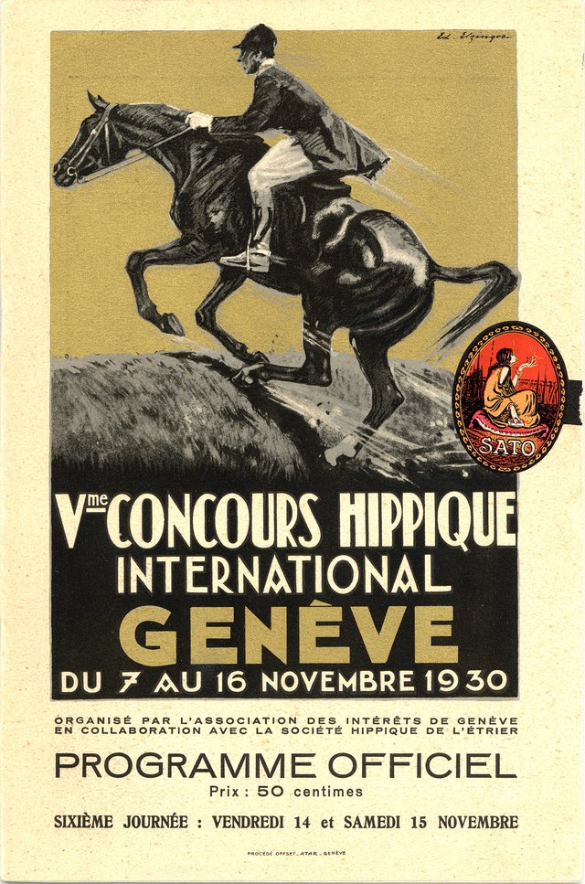 5ème concours hippique international, Genève