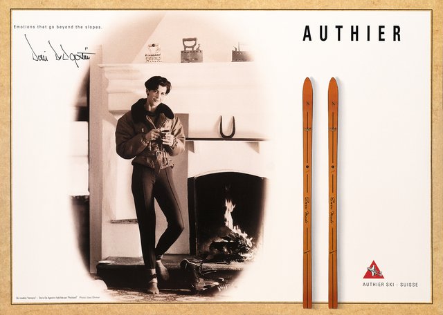 Ski Authier, Doris de Agostini, Emotions that go beyond the slopes