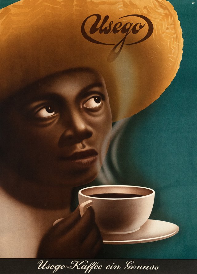 Café Usego, un délice, texte allemand