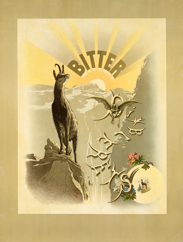 Diablerets, Bitter des Diablerets, Apéritif sain, Deuxième édition, Avant la lettre