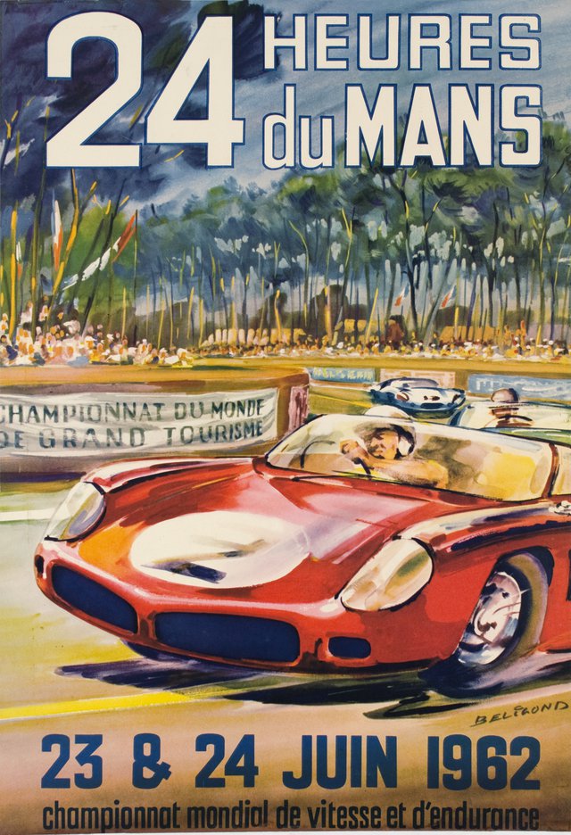 Le Mans, 24h du Mans 23 et 24 Juin 1962