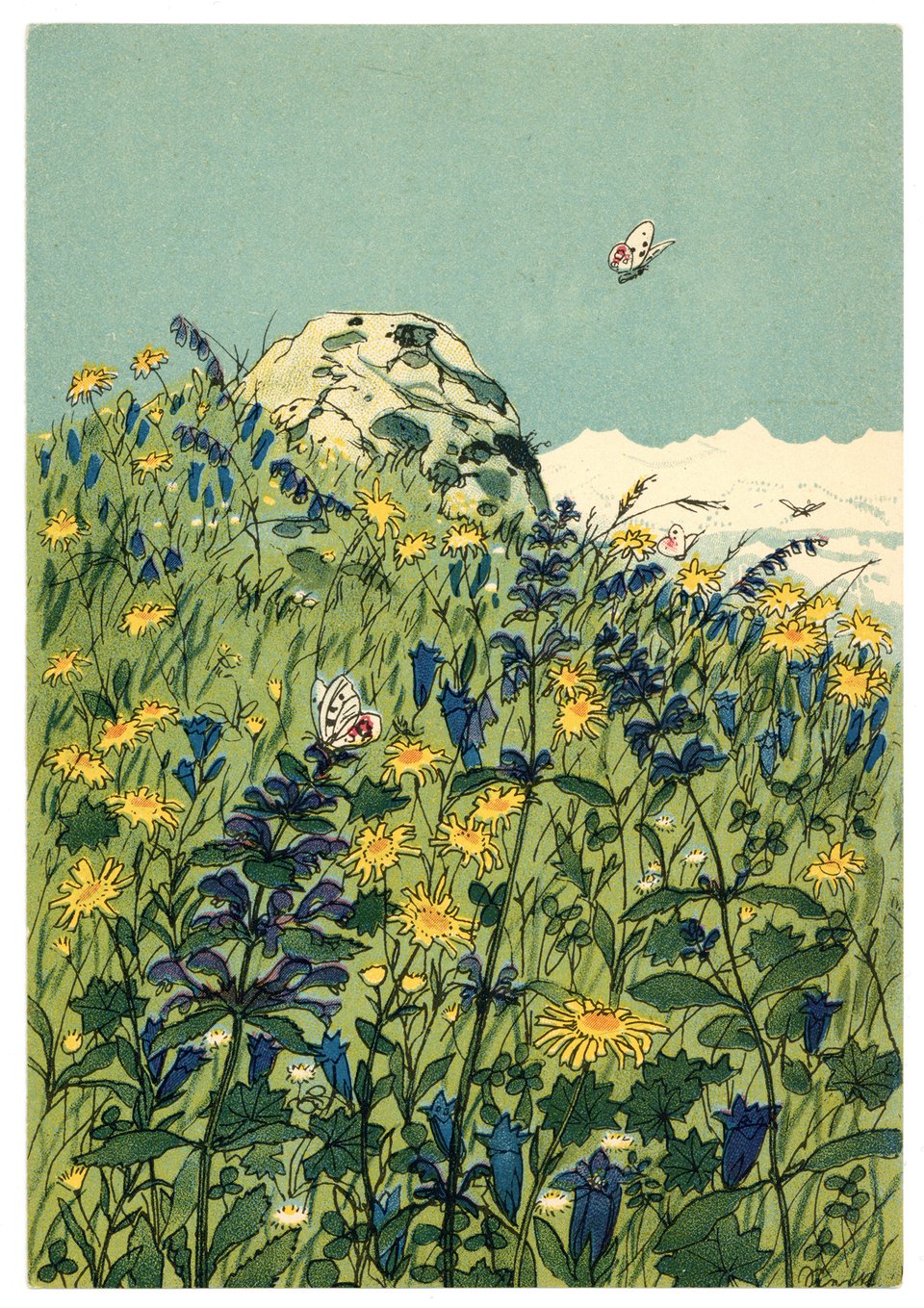 Trybol, Carte Mono – Affiche ancienne – Rodolphe SIECK – 1907