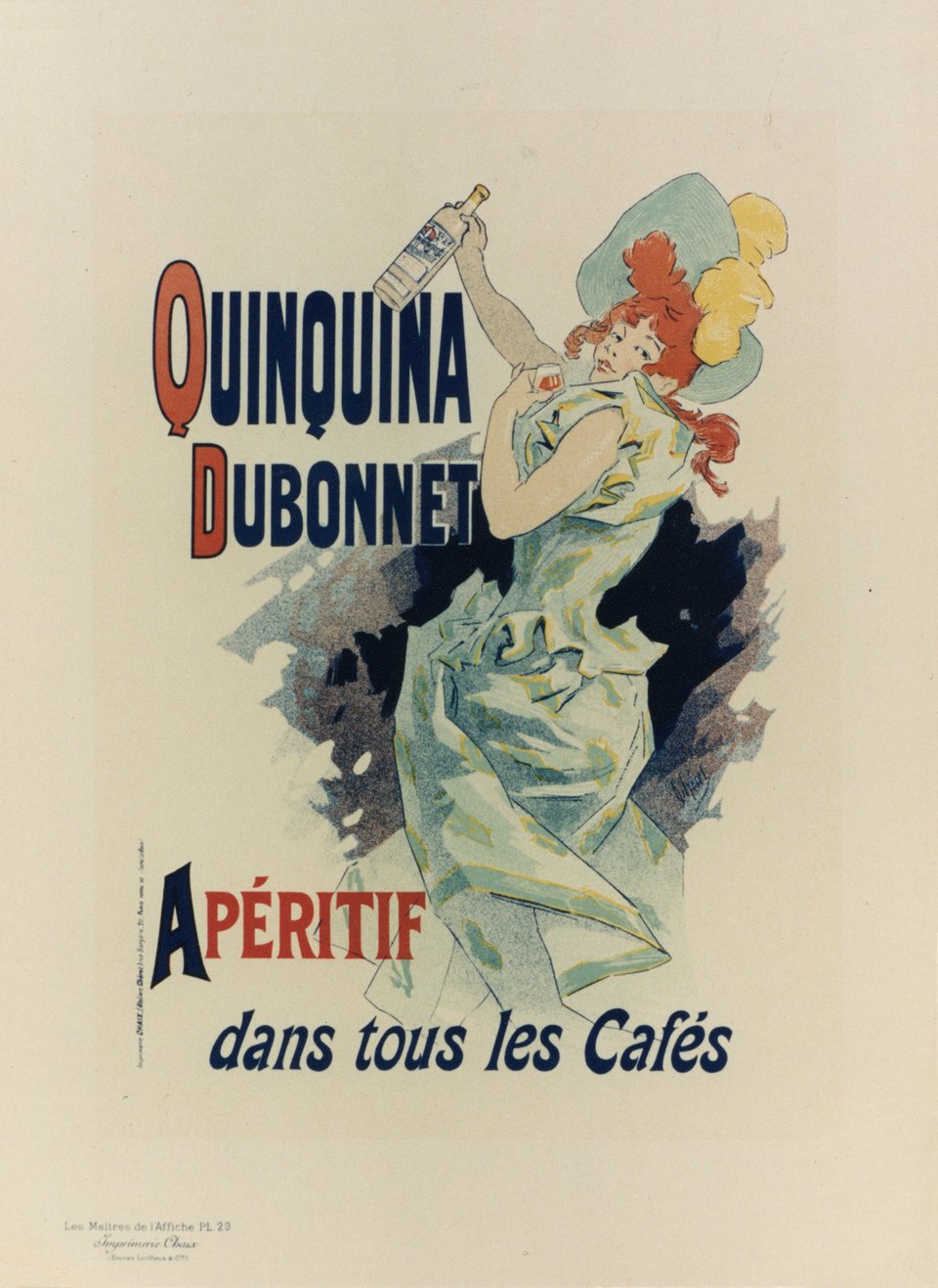 PL. 29 Quinquina Dubonnet – Vintage poster – Jules CHERET – 1896