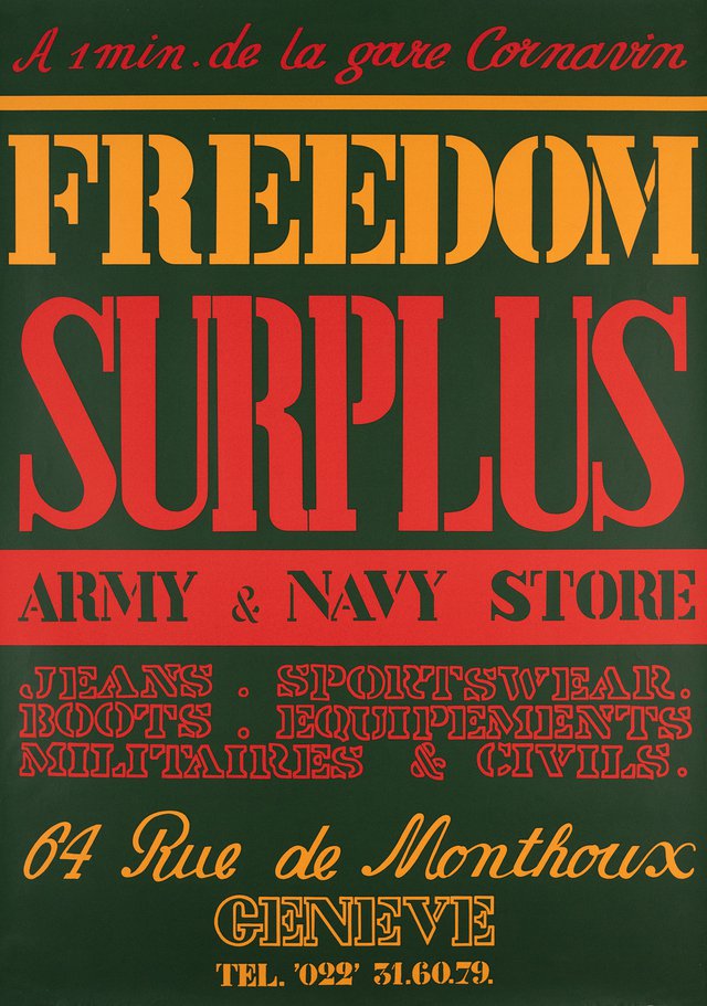 Freedom Surplus, Army & navy Store