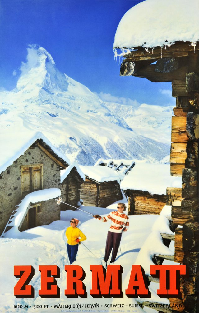 Zermatt, Matterhorn Cervin Schweiz Suisse Switzerland.