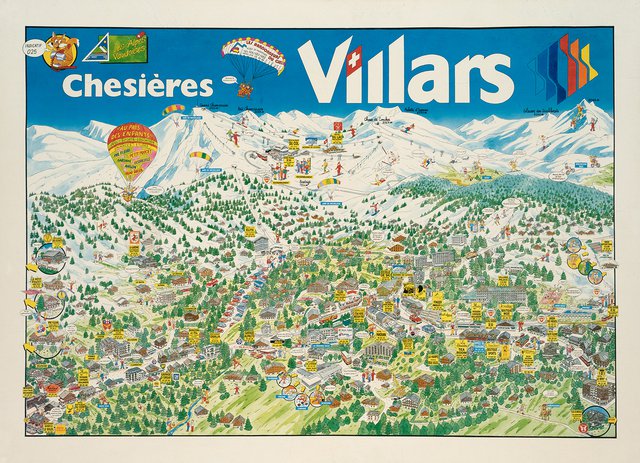 Chesières Villars, les Alpes vaudoises