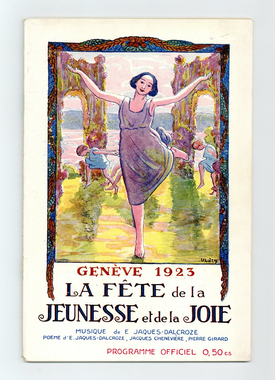 La Fête de la Jeunesse et de la Joie – Vintage poster – ANONYMOUS – 1923