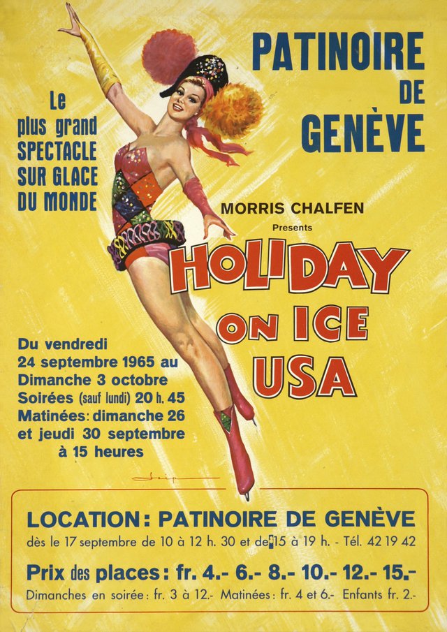 Genève, Holiday on ice, Patinoire de Genève
