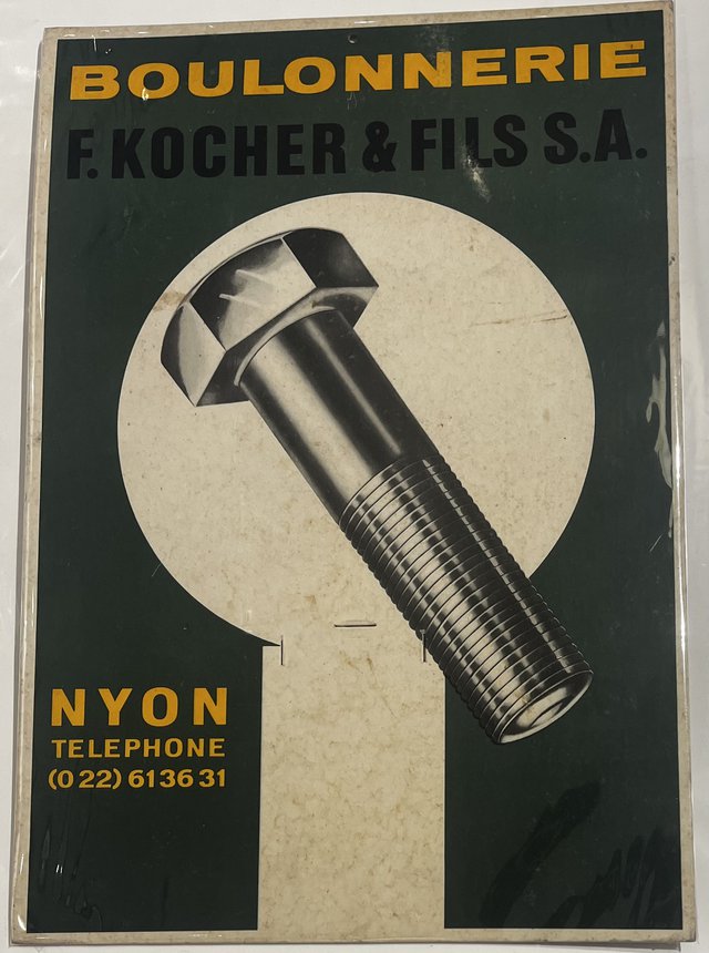 Boulonnerie, F. Kocher & Fils S.A.