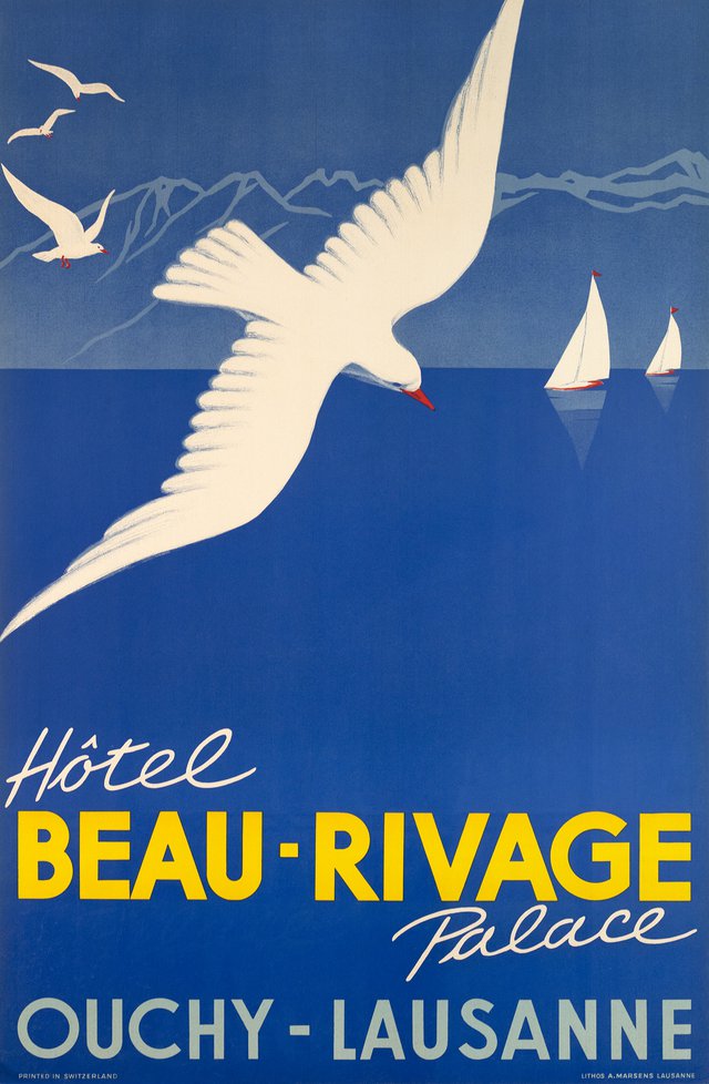 Lausanne - Ouchy, Hôtel Beau-Rivage Palace