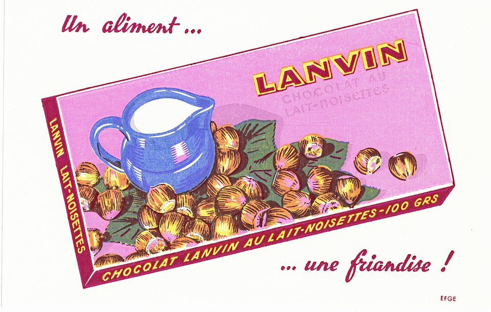 Un aliment...une friandise ! – Affiche ancienne – ANONYMOUS – 1950