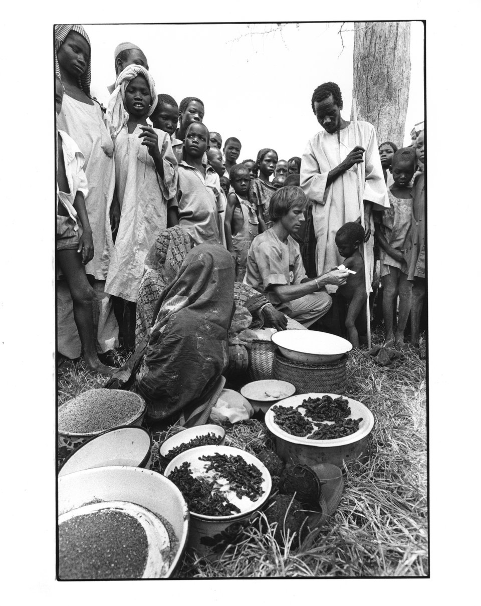 Mission CICR, Tchad – Photographies originales – Dany GIGNOUX – 1982