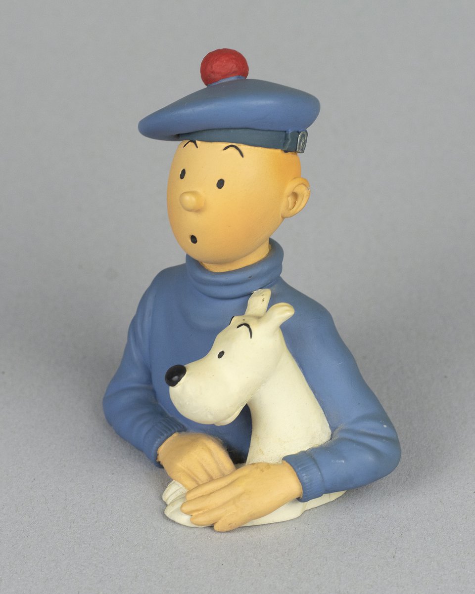 Tintin et Milou, Buste