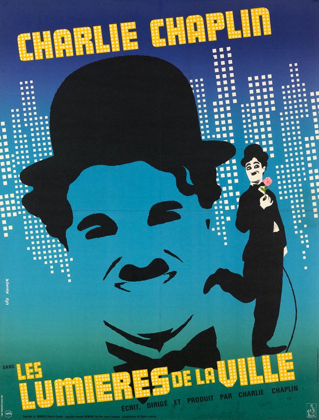 Charlie Chaplin dans Les Lumières de la Ville
