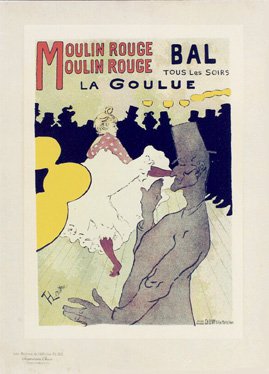 PL. 122 Moulin Rouge, Bal tous les soirs, la Goulue
